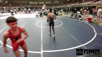 95 lbs 5th Place - Andrew Murillo, La Gente WC vs Miguel Gamez, Pomona Elite WC