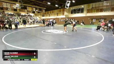 132 lbs Cons. Round 1 - Kevin Alvarez, Imperial vs Uryah Vallejo, Clovis East