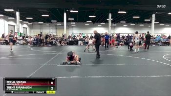 80 lbs Round 7 (8 Team) - Zekial Soltau, Brawler Elite vs Trent Farabaugh, FL Scorpions