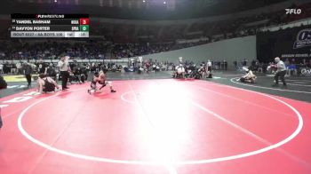 6A Boys 106 lbs Cons. Round 2 - Yandel Basham, North Salem Boys vs Davyon Porter, Sprague Boys
