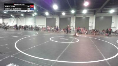 57 lbs Consolation - Benito Lujan, Top Rank Hammers vs Nicholas Gutierrez, Sting WC