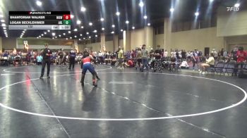 132 lbs Round 2 (6 Team) - Shantorian Walker, Mississippi WC vs Logan Becklehimer, Assassins Black