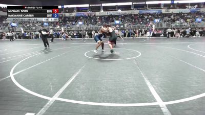 288 lbs Rr Rnd 1 - Michael Soto, Roughnecks vs Nakwaine Carter, Southmoore Sabercats