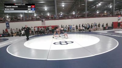 79 kg Cons. Rd Of 32 - Jason Kwaak, Wolfpack RTC vs Ryan Ford, Skwc