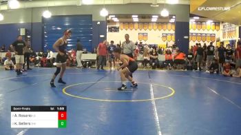 138 lbs Semifinal - Alex Rosario, Lake Gibson vs Kason Sellers, The Storm Wrestling Center