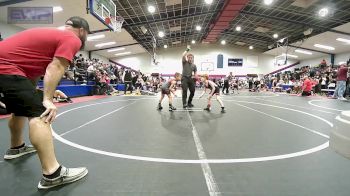 52 lbs Consi Of 8 #2 - Tyce Bush, Skiatook Youth Wrestling vs Elijah Kroll, Jenks Trojan Wrestling Club