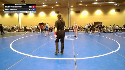 138 lbs Cons. Round 4 - Tyler Youngcourt, Pennsylvania vs Knox Landell, New Jersey
