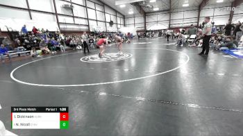 150 lbs 3rd Place Match - Nathan Nicoll, Canyon View vs Isaac Dickinson, Hurricane