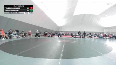 125 lbs Cons. Round 4 - Simon Dominguez, Grand Valley State vs Ayden Bollinger, Unattached Indiana