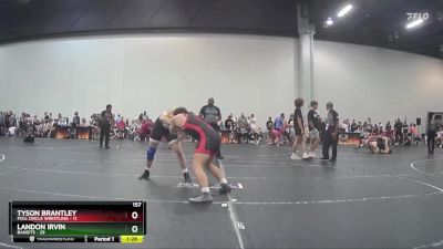 157 lbs Round 1 (6 Team) - Tyson Brantley, Full Circle Wrestling vs Landon Irvin, Bandits