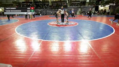 112 lbs Consolation - Jace Janney, Heard Wrestling Club vs Gage Richardson, Roundtree Wrestling Academy