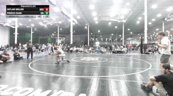 140 lbs Rr Rnd 4 - Jaylan Miller, Anchor Down - HS vs Pierce Kane, Council Rock North - HS