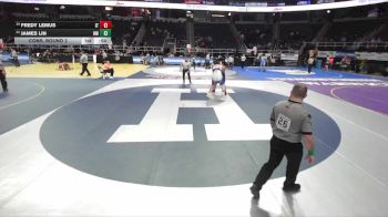 II-285 lbs Cons. Round 3 - James Lin, Horace Mann vs Fredy Lemus, Island Trees