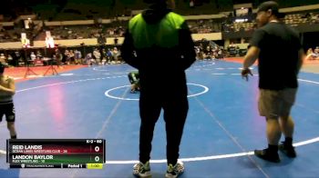 60 lbs Cons. Round 2 - Reid Landis, Ocean Lakes Wrestling Club vs Landon Baylor, Flex Wrestling