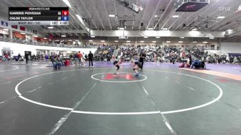 131 lbs Cons. Round 1 - Chloe Taylor, Avila vs Kambrie Piovesan, Carl Albert