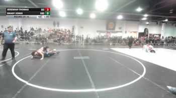 138 lbs Round Of 16 - Jeremiah Thomas, Riverside Rascals vs Brady Jones, Rancho Bernardo WC
