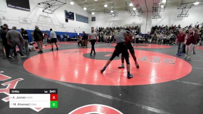 124 lbs Consi Of 8 #1 - Alexander James, Horace Mann School vs Mohamed Ahamed, Edward R. Murrow - PSAL