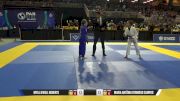 Maria Antônia Formoso Campos vs Myla Jewell Roberts 2025 Pan Kids Jiu-Jitsu IBJJF Championship