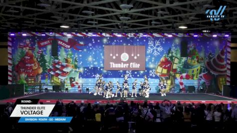 Thunder Elite - Voltage [2024 L1 Youth - D2 - Medium] 2024 Spirit Celebration Christmas Grand Nationals