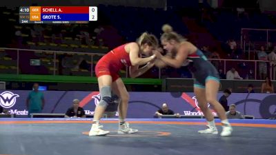72 kg - Anna Schell, GER vs Skylar Grote, USA