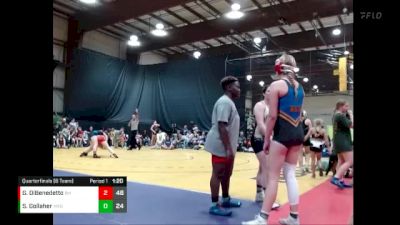 138 lbs Quarterfinals (8 Team) - Gianna DiBenedetto, Black Mambas vs Summer Gollaher, Missouri BattleGear White