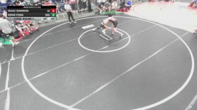 120 lbs Cons. Round 2 - Isaac Bandera, Centennial Corona vs Eddie Fong, Rough House Wrestling Club