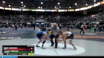 113 lbs Champ. Round 2 - Dean Hoskovec, Boise vs Jaxson Freeman, Caldwell