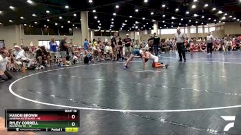 108 lbs Round 7 (8 Team) - Ryley Correll, Blackman WC vs Mason Brown, Alabama Elite Black