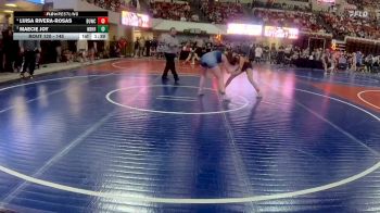 145 lbs Quarterfinal - Maecie Joy, North Big Horn Rams vs Luisa Rivera-Rosas, Darkhorse Wrestling Club