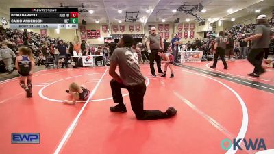 66 lbs Rr Rnd 3 - Beau Barrett, Black Fox Wrestling Club vs Cairo Anderson, ICEFIGHTER U