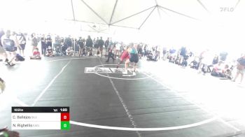 165 lbs Semifinal - Chrystina Ballejos, Silverback WC vs Natalia Righellis, Eagles WC