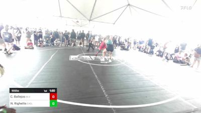 165 lbs Semifinal - Chrystina Ballejos, Silverback WC vs Natalia Righellis, Eagles WC