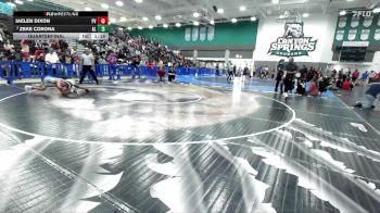 106 lbs Quarterfinal - Jaelen Dixon, Paloma Valley vs Zeke Corona, Alta Loma