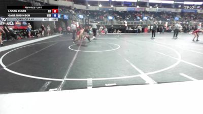 155 lbs Consi Of 8 #2 - Logan Riggs, Psf vs Gage Robinson, Mighty Lion Wrestling Club
