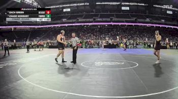 D1-285 lbs Champ. Round 1 - Chase Norbury, Temperance Bedford vs Zach Green, U Of D Jesuit HS