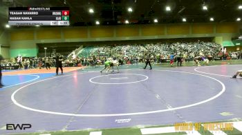 106 lbs Quarterfinal - Teagan Navarro, BULLDOG WRESTLING CLUB vs Hasan Kahla, Gladiator Academy