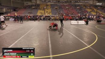 125 lbs Finals (8 Team) - Jeison Ingram, Concordia-Moorhead vs Lee Rubin, RIT