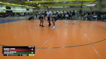 141 lbs Cons. Round 2 - Elisha Jones, Defiance vs Devin Horton, Delaware Valley