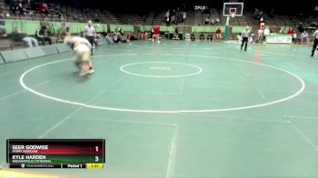 190 lbs 1st Place Match - Kyle Harden, Indianapolis Cathedral vs Seer Godwise, Perry Meridian