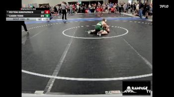 90 lbs Cons. Round 3 - Casen Todd, St. Francis WC vs Peyton Kirkpatrick, Slyfox