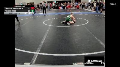 90 lbs Cons. Round 3 - Casen Todd, St. Francis WC vs Peyton Kirkpatrick, Slyfox