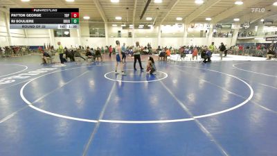 112 lbs Round Of 32 - Payton George, Top Flight Wrestling Academy vs Rj Souliere, Doughboys WC