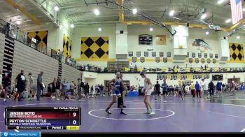 97 lbs Cons. Round 3 - Cameron McGuire, Legends Of Gold Wrestling vs Julius West, Warren Wrestling Academy