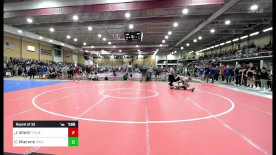 170 lbs Round Of 32 - Jack Walsh, Chelmsford vs Chad Mairano, Simsbury