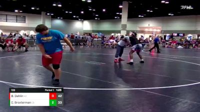 106 lbs Round 4 (6 Team) - Colin Broxterman, CWC vs Broc Dahlin, Bandits Wrestling