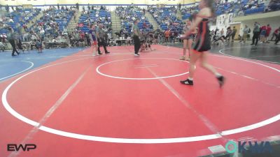 105 lbs Consi Of 8 #2 - Izzabela Huddleston, Skiatook Youth Wrestling vs Victoria Reynolds, Pawhuska