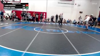150 lbs Cons. Round 3 - Noah Bugajski, Portage High School vs Vardaan Turna, Penn