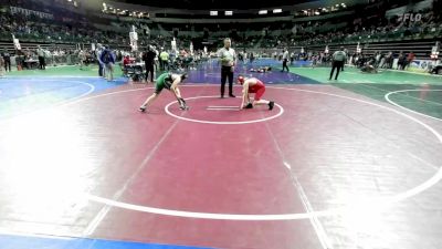 128 lbs Consi Of 16 #2 - Tyson Cosgrove, Paulsboro vs Ayden Amendoeira, East Brunswick