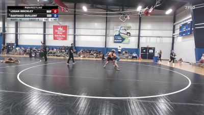 105 lbs Logan Brickley, Maryland vs Santiago Guillent, California Gold