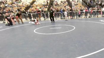 68 lbs Round 2 - Chase Gibeau, Black Belt Wrestling Academy vs Asher Knopp, Johnstown PeeWee Wrestling